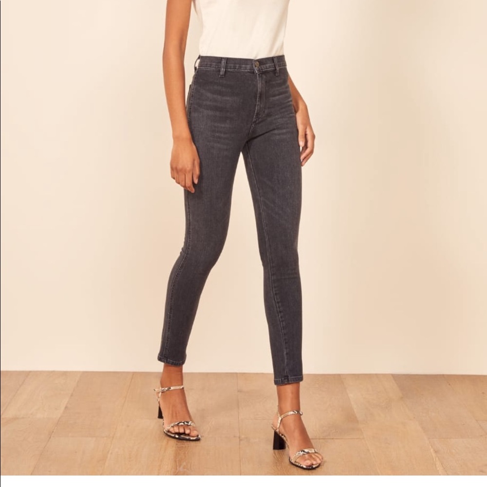 Reformation May High & Skinny Jeans
